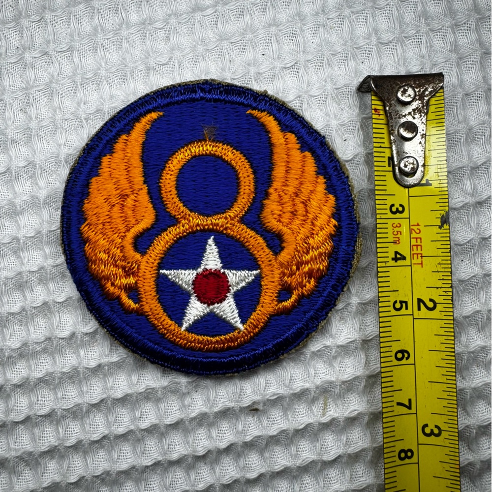 WWII 8th Air Force Patch Original Gauze Back USAAF